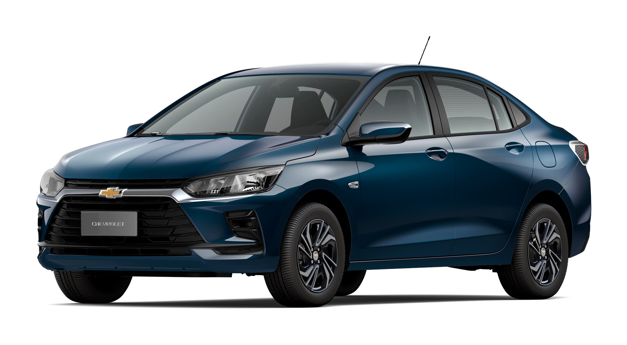 Conheça o Onix Plus 2027 no modelo 1.0 MT na cor Azul Boreal